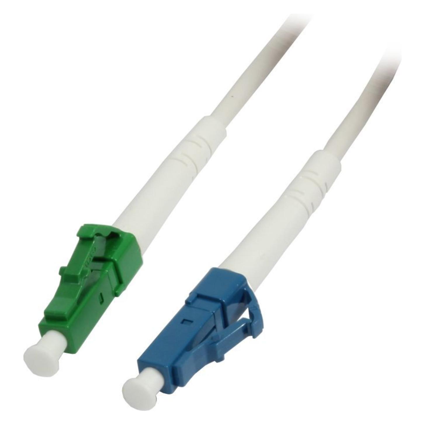 Synergy 21 LWL-1-Faser-Patchk. 3mtr.LC-LC(APC8Grad), 9/125u, Schrägschliff (3 m) (S215637)