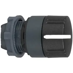 Schneider Electric ZB5AD29 Drehschalter, Frontelement, Harmony XB5, Kunststoff, 22mm, schwarz, 2 Stellungen, rastend