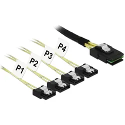 Delock Mini SAS SFF-8087 (100 cm, Mini-SAS), Interne Kabel (PC)