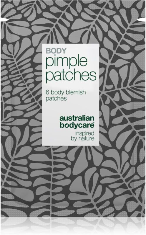 Australian Bodycare Body Pimple Patches soin local anti-acné corps 6 pcs