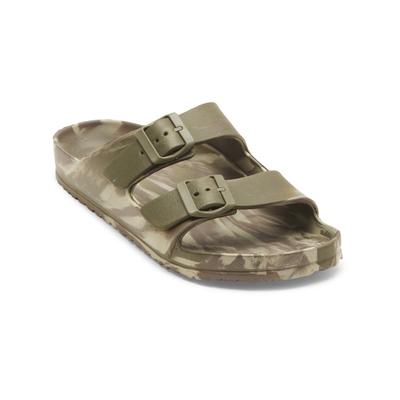 Sandale QUIKSILVER "Embark", Herren, Gr. 9(42), grün (grün 1), Obermaterial: Synthetikmaterial / Außensohle: EVA., Schuhe Sandale