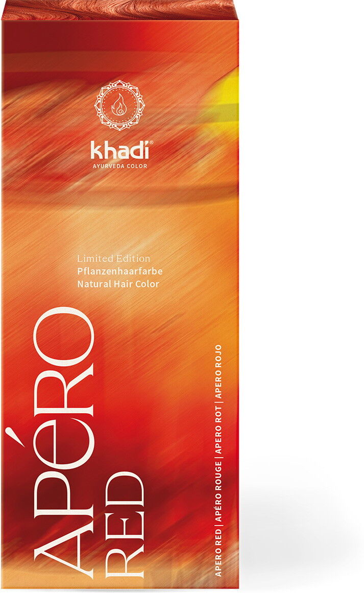 100g khadi Pflanzenhaarfarbe ApéroRed