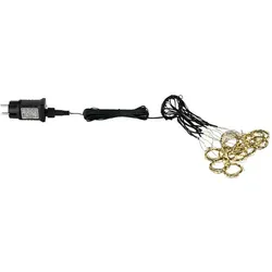 Globo LED-Lichterkette 500 cm Kunststoff Grün Dunkelgrün