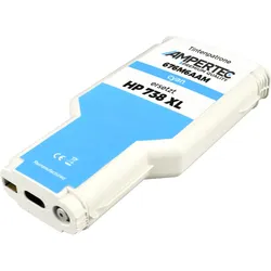 Kompatible Tinte ersetzt HP 676M6A 738 cyan