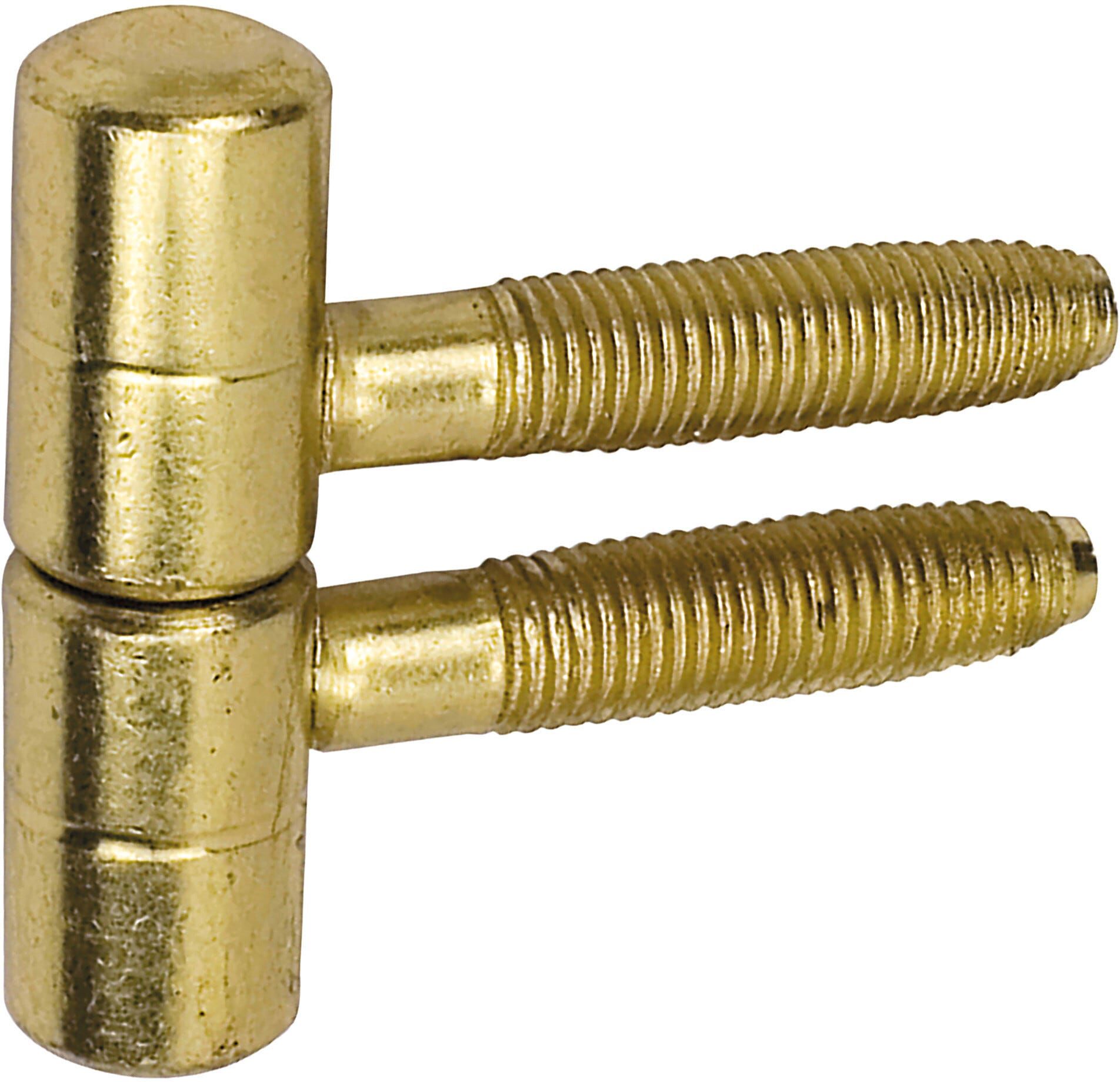 Tecnomat CERNIERE ANUBA Ø 14 mm OTTONATE 2 PEZZI