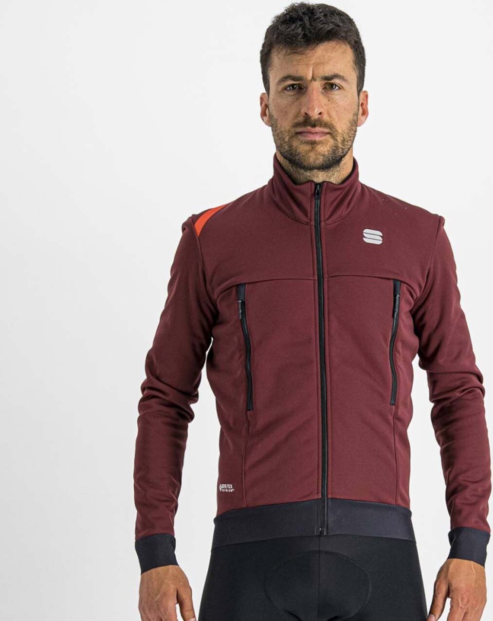 SPORTFUL Fahrrad-Thermojacke - FIANDRE WARM - bordeaux 2XL