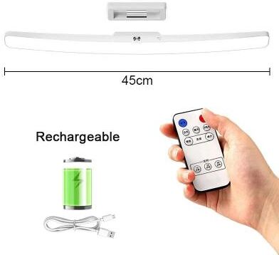 Uplift Picks Rechargeable Magnetic Desk Lamp With Stepless Dimming For Flexible Everyday Lighting remote Control