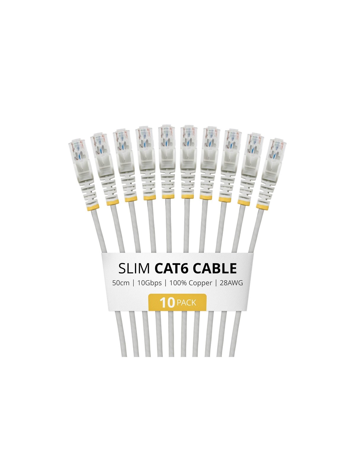 StarTech.com Startech patch cable - 50 cm - grey - Grau