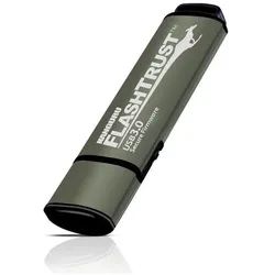 iStorage 512G Kanguru FlashTrust (512 GB, USB-A), USB Stick, Grün