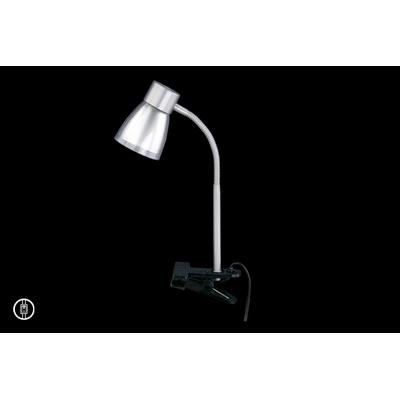 BRILONER LEUCHTEN LED Klemmleuchte "Jam", silber, Leuchten