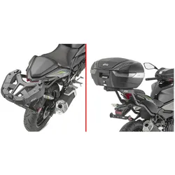 Givi, Motorradgepäck, Top-Case porteur Monolock & Monokey