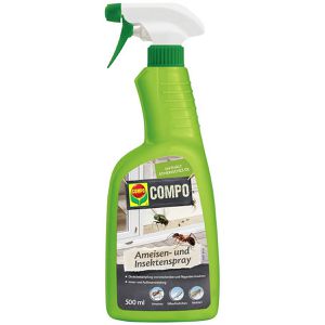 Compo Insektenspray Ameisen- und Insektenspray, bis zu 24 Stunden Wirkungsdauer, 500ml