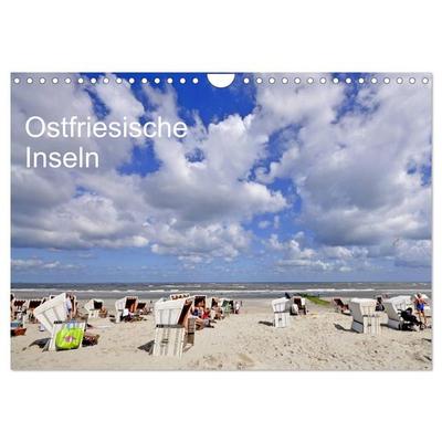 Ostfriesische Inseln (Wandkalender 2026 DIN A4 quer), CALVENDO Monatskalender