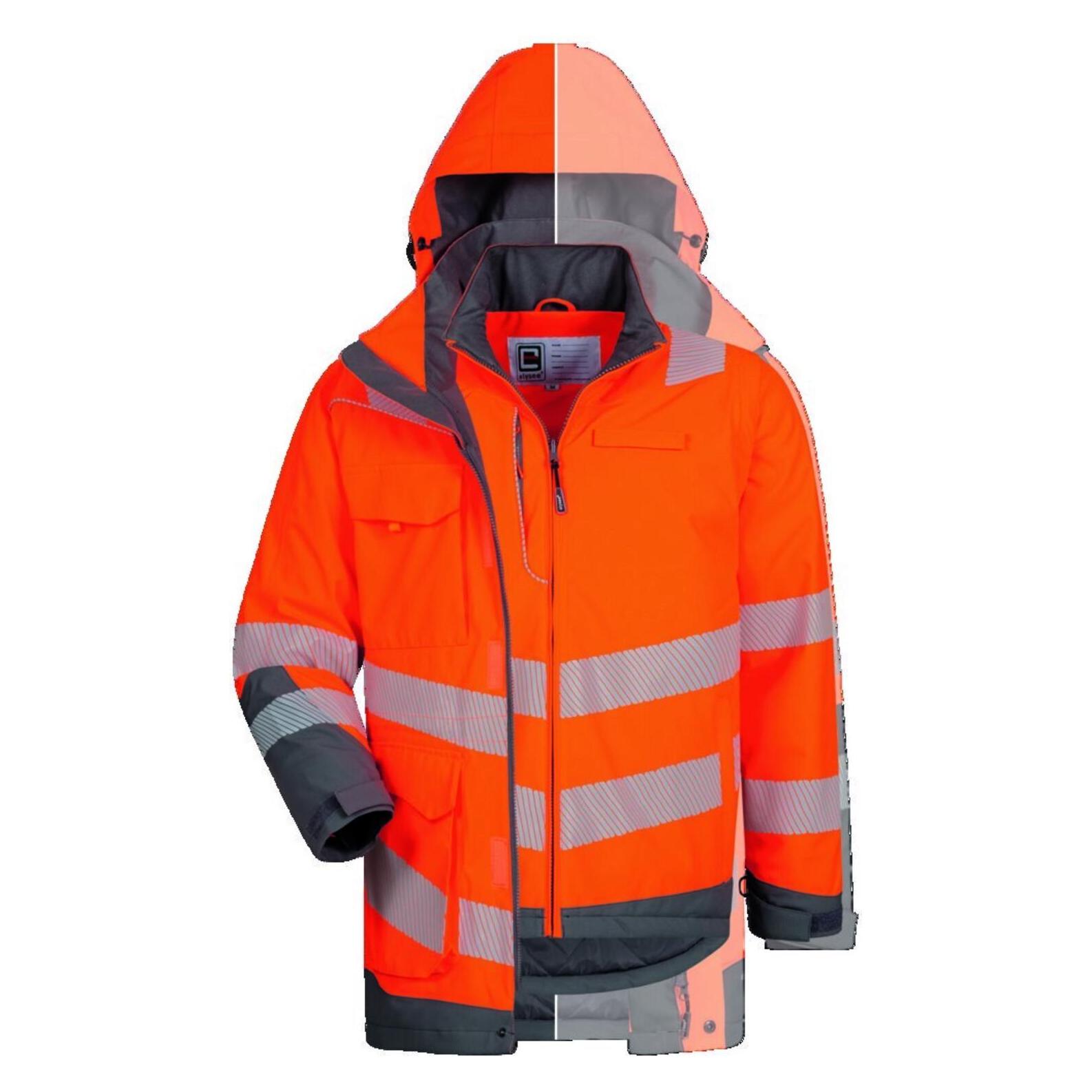Feldtmann HERWIN Warnschutz-Parka Grösse 3-XL(58/60) (3XL) (86167936)