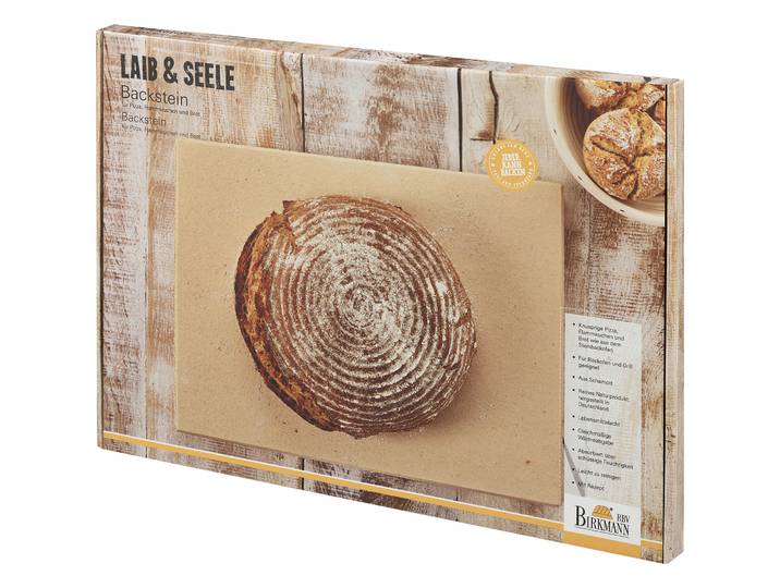 Backzubehör Bread beige Schamottstein B 40 cm