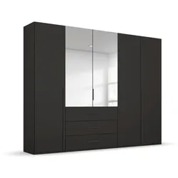 rauch ORANGE Kleiderschrank Montclar 251 x 223 cm Dekor Schwarz