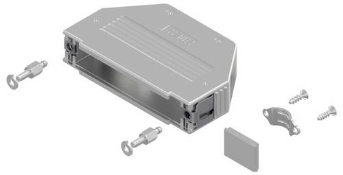 Conec SnapLock 16-003230E D-SUB Gehäuse Polzahl: 37 Kunststoff, metallisiert 90°, 180° 1St.