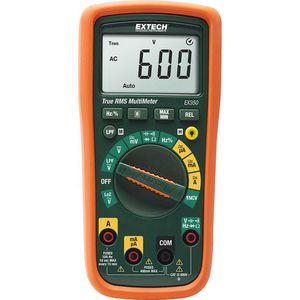 Extech Multimeter EX350, digital, True RMS, CAT III 600 V, 6000 Counts, NCV