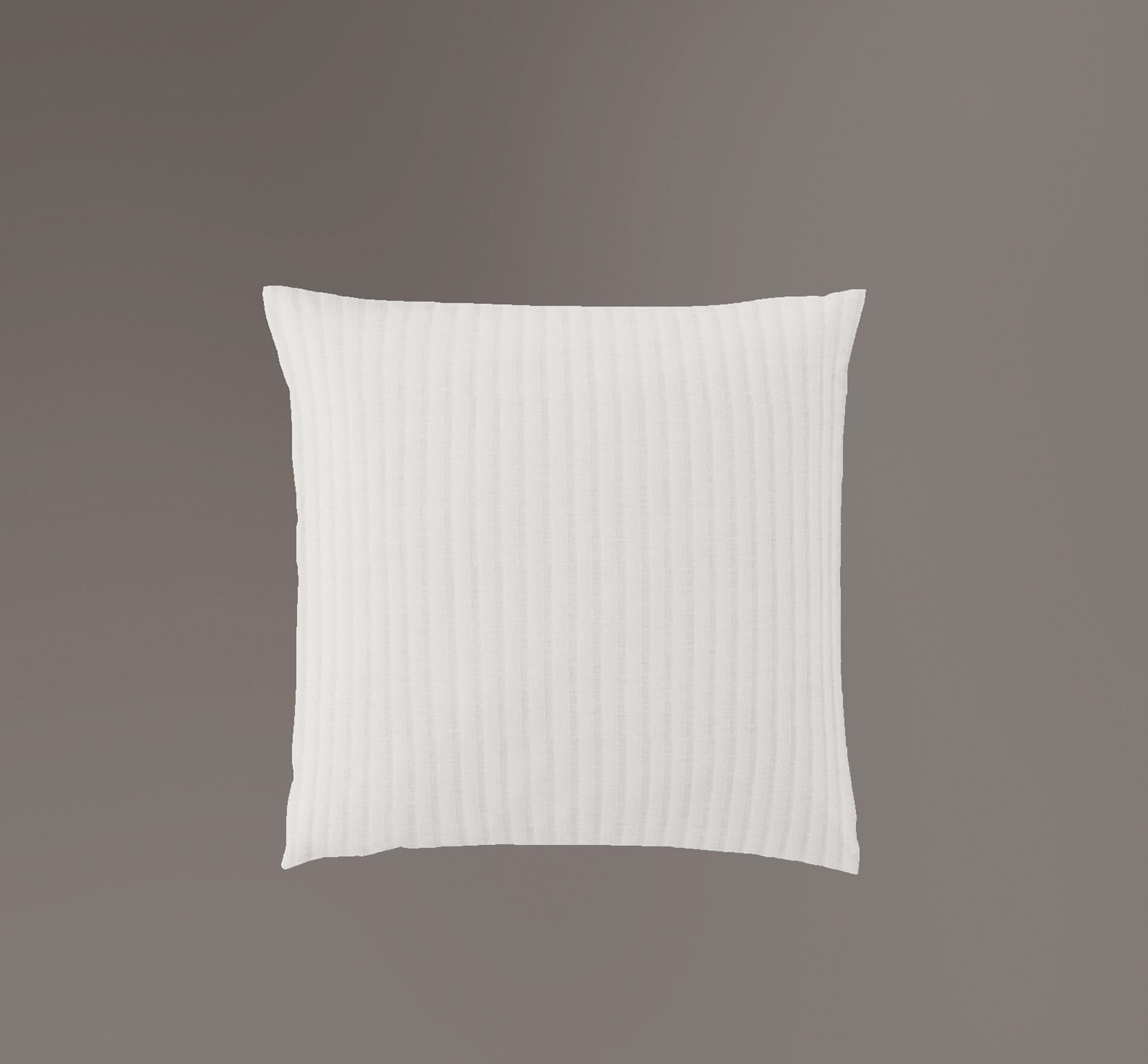 Kissenbezug IRISETTE "Lumen 8129", beige (natur), B:40cm L:40cm, Interlock-Jersey, Obermaterial: 100% Baumwolle, Kissenbezüge, Kissenbezug, hochwertig und traumhaft weich