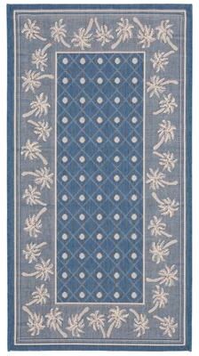 SAFAVIEH Courtyard Carla Indoor/ Outdoor Geometric Area Rug
