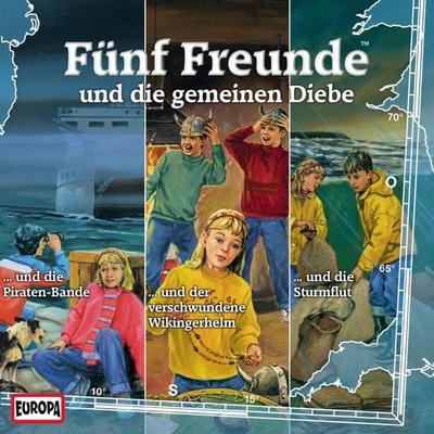 3er-Box: Fünf Freunde und die gemeinen Diebe - Katrin McClean,Gabriele Hartmann,Wanda Osten, Audio, 4064066666026