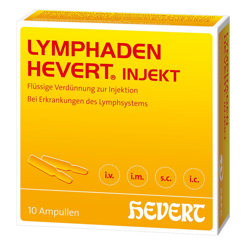 Lymphaden Hevert injekt Ampullen 10x2 ml