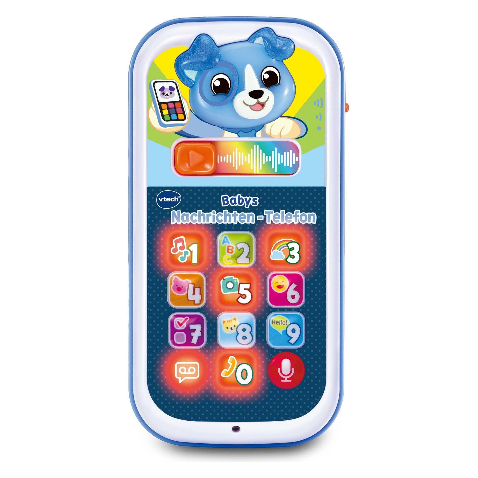 VTech Babys Nachrichten-Telefon (Deutsch, 0.75 - 3 Jahre) (80-620964)
