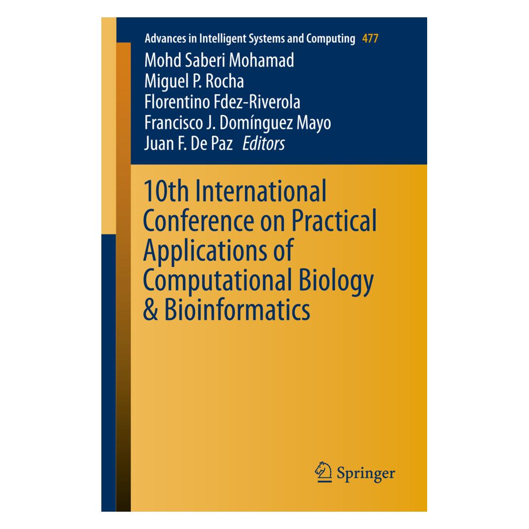 Springer 10th International Conference on Practical Applications of Computational Biology & Bioinformatics (Englisch, Softcover, Fdez-Riverola Florentino, Florentino Fdez-Riverola, Francisco J Domínguez Mayo, Juan F De Paz, Miguel P Rocha, Mohd Saberi Mohamad, P Rocha Miguel) (55809818)