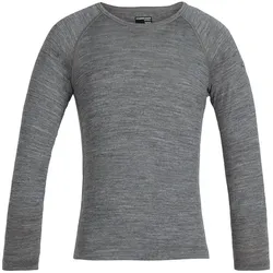 Icebreaker, Unisex, Funktionsshirt, Oasis Crewe (128), Grau