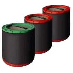 Unger HydroPower Ultra Harz Packs für Filter L und LC, 3er-Set im Karton
