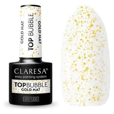 Activeshop Hybrid Top Bubble Gold Matte 5g (Top Coat) (48928075)