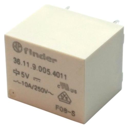 Finder SPDT-Relais Ucoil: 5 V DC, 10 A (64815582)