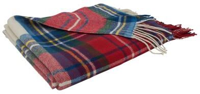 Saro Lifestyle Casual Throw Blanket With Plaid Design