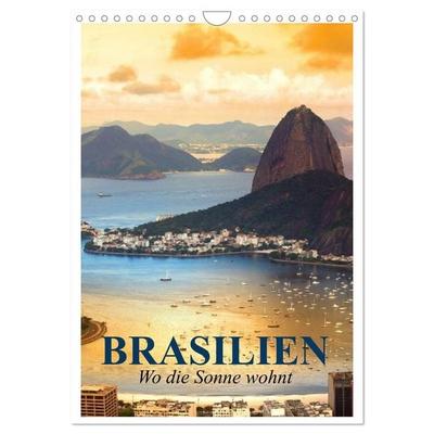 Brasilien. Wo die Sonne wohnt (Wandkalender 2027 DIN A4 hoch), CALVENDO Monatskalender