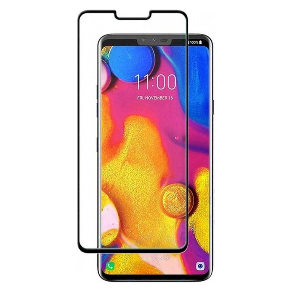 Screenguard LG V40 ThinQ Full Screen Panzerglas Schutzfolie 2.5D 9H (LG V40 ThinQ) (00024594)