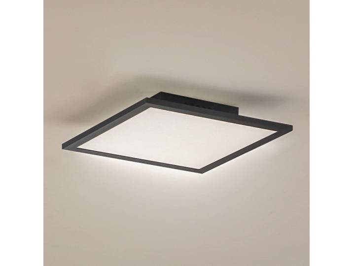 Enhife LED Plafonnier 29,5 cm Noir - Lindby - Bureau / espaces de travail - Moderne - Aluminium - Angulaire