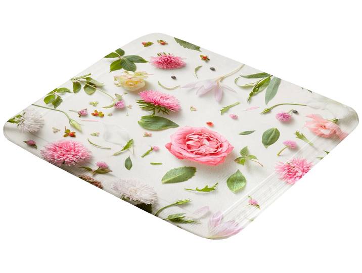 Duscheinlage KLEINE WOLKE Rosalie , bunt, B:55cm L:55cm, PVC, Wanneneinlagen, Duscheinlage, BxH: 55 x 55 cm