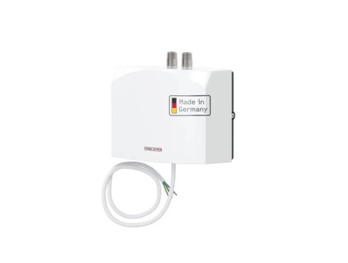 STIEBEL ELTRON elektronischer Mini-Durchlauferhitzer DEM 4 fürs Handwaschbecken, 4,4 kW, ohne Stecker - Festanschluss 230V, druckfest oder drucklos, Made in Germany, 231002