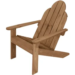 ADIRONDACK-GARTENSTUHL aus Tannenholz Braun