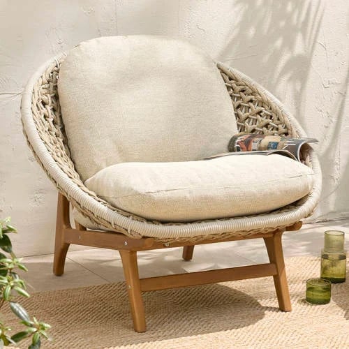 Studio LIVIT loungestoel Malang teak
