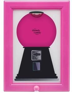 Inspired Finds Creative Candy Dispenser Photo Frame Storage Rack For Home Decor pink
