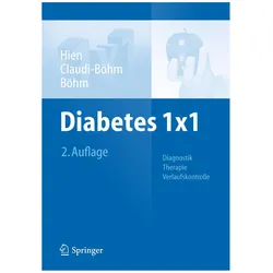 Diabetes 1x1, Fachbücher von Simone Claudi-Böhm, Peter Hien, Bernhard Böhm