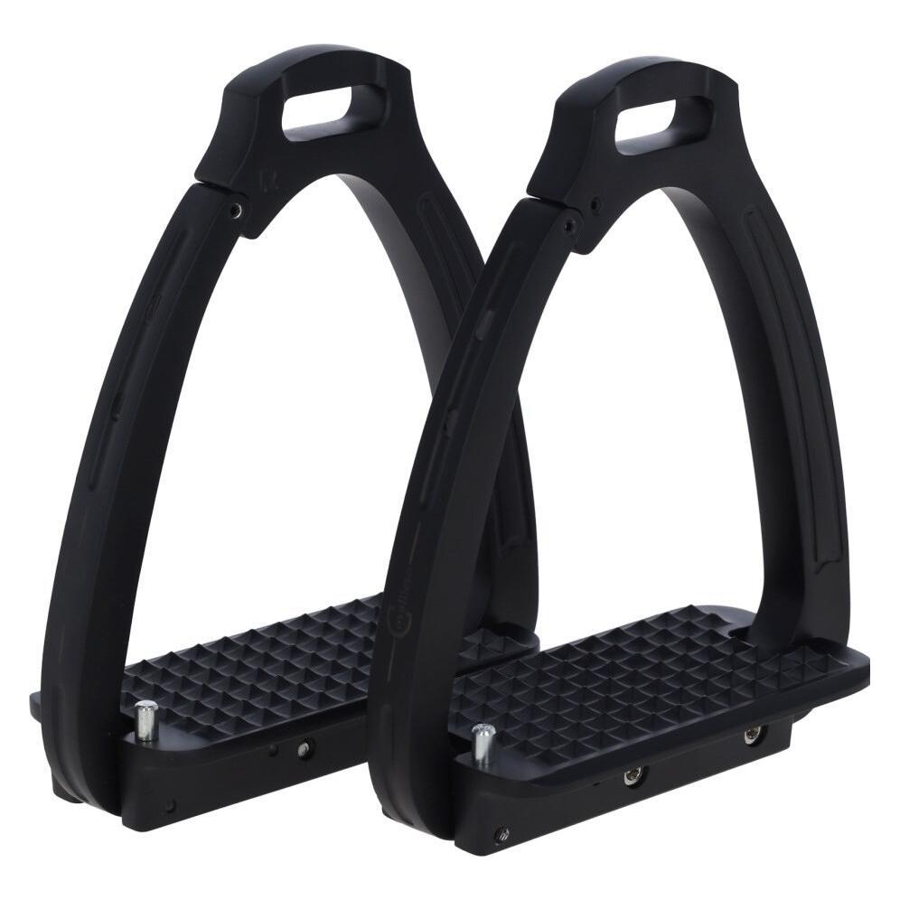 Kerbl Steigbügel Secure, schwarz, 12 cm (3230416)