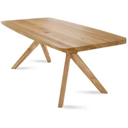MASSIVHOLZTISCH Danette 1 160x78x90 Esszimmertisch Wildeiche geölt