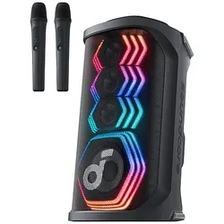 SOUNDCORE BY ANKER soundcore Rave 3S - Schwarz Partylautsprecher,