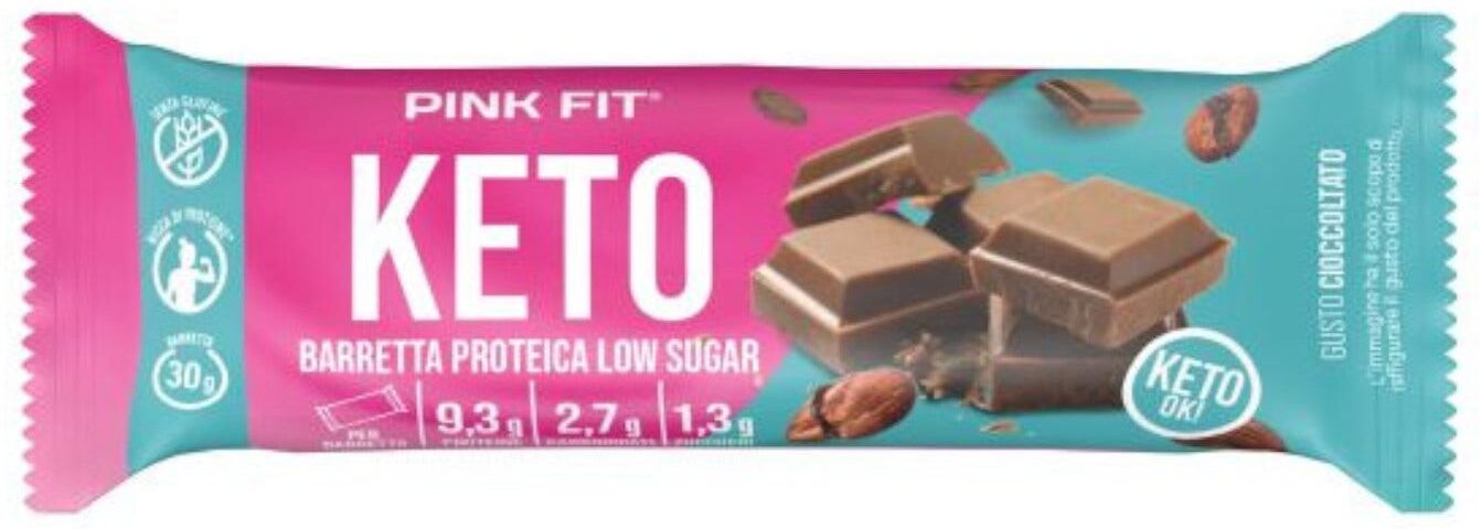 PINK FIT Keto Bar  30 Grammi 