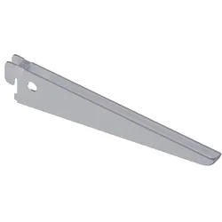Element-System, Regalträger, U-Träger 10201 Länge 270 mm pro Träger 50 kg Stahl weiss mit Aufhängeloch