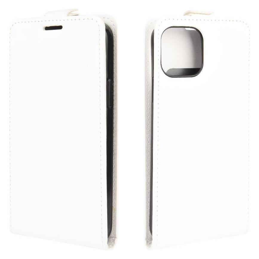 Cover-Discount iPhone 12 mini - Klassisches Flip Case vertikal weiss (Apple iPhone 12 mini) (101121658B)