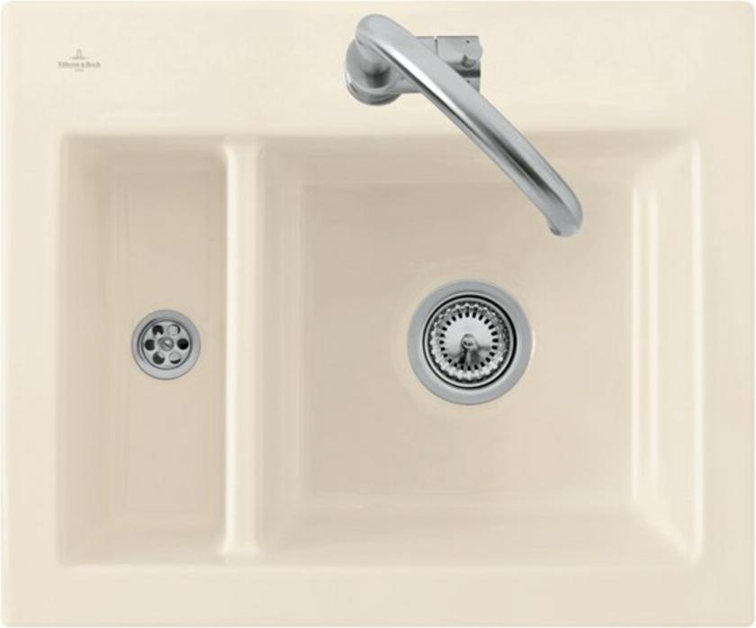 Villeroy & Boch Subway XM flat Spüle 585 x 475 mm Fossil Ceramicplus