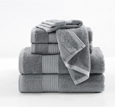 Brooklyn Loom Cotton TENCEL 6 Piece Towel Set - Towel Set